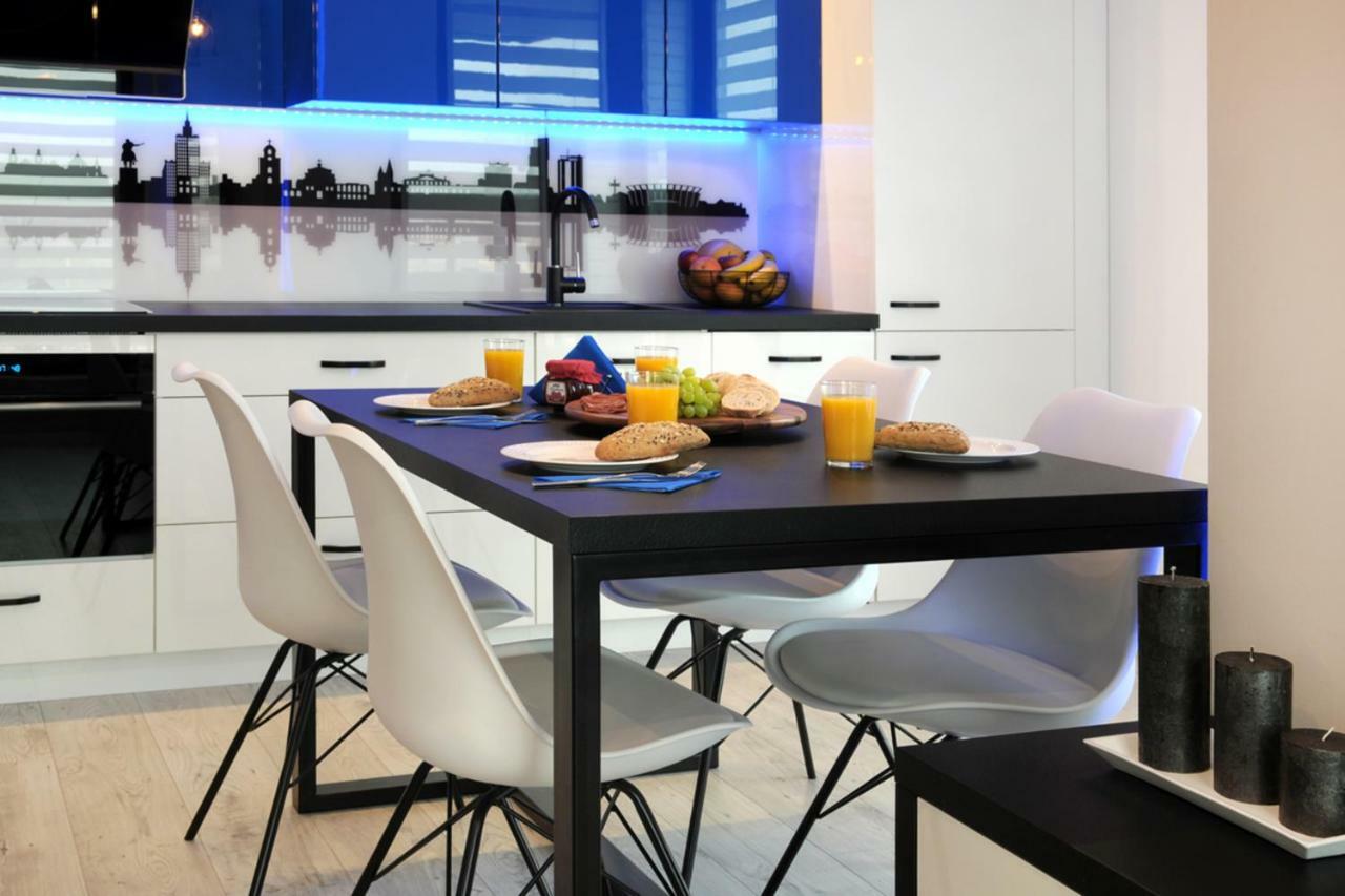 Bulwary Wislane P&O Serviced Apartments With Ac Warsaw Ngoại thất bức ảnh